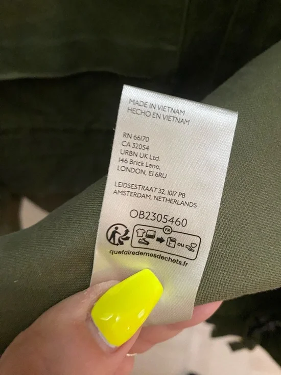 Anthropologie Pilcro cotton Utility Jacket size XL - Picture 9 of 16